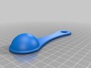 10 ml measuring spoon kitchen dining customized 3d print model - Mito3D