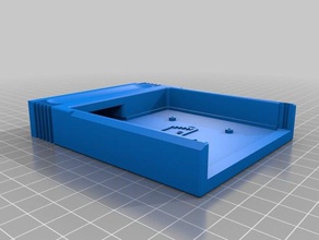 honeycomb macropad case electronics keyboard keypad mechanical switches rotary encoder 3d print model - Mito3D