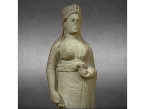 Afrodit tarar kopyaları <url> 3dprintable 3dprinting 3dscan 3dscanning oyulmuş kültürel miras Kıbrıs Tanrı tanrıça Yunan aşk mitoloji din Roma heykel taş 3d print model - Mito3D