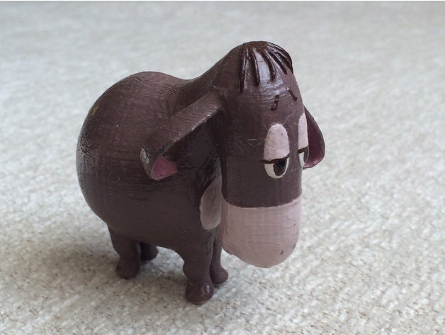 eeyore ia-ia russische winnie-the-pooh-Film - Spielzeug Spiele Esel winnie pooh 3D print model - Mito3D