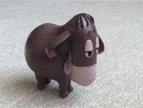 eeyore ia-ia russo winnie-the-pooh filmato i giocattoli giochi l'asino winnie pooh 3d print model - Mito3D
