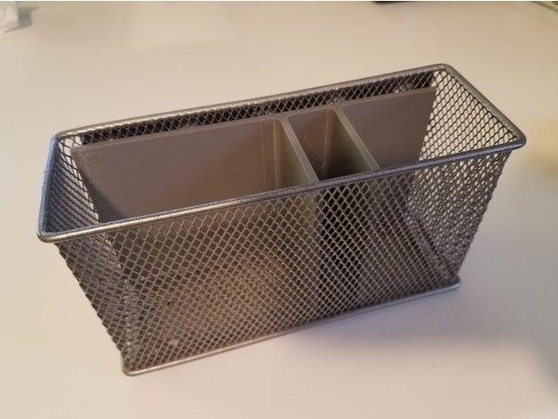 bölücü Hasır depolama sepeti organizasyon 3D print model - Mito3D