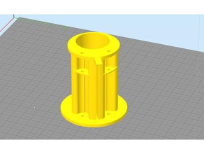 apoyo bobines 3d la impresión derouleur bobine porte 3d print model - Mito3D
