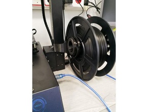 anycubic i3 mega support de bobine 3d l'imprimante accessoires filament 3d print model - Mito3D