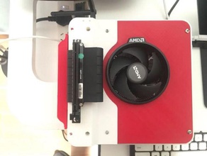 ATX bilgisayar durumda diy 3d print model - Mito3D