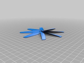h&eacutelice drone racer vehicles propellers 3d print model - Mito3D