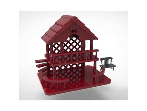 dog dollhouse toy house miniature art 3dmodeling 3d modeling action beautiful cute decoration design display figure fun funny good hyojung0320 miniatures present scale thing things 3d print model - Mito3D