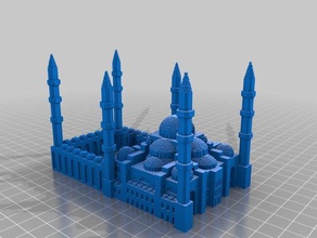 3d sultanahmet camii1000 benim kesiyorsun diğer 3d print model - Mito3D
