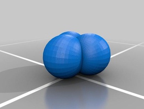wente torus matematik sanat cmc sabit eğrilik henry matematiksel demek heykel yüzey görselleştirme 3d print model - Mito3D