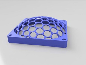 organica di protezione della ventola da 80mm 3d la stampante parti 3d print model - Mito3D