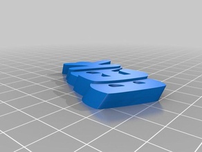 berk anahtarlik organização personalizado 3d print model - Mito3D