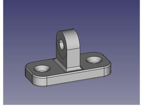pivote de montaje partes 3d print model - Mito3D