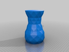 il mio personalizzato vasemania low poly vasi arredamento 3d print model - Mito3D