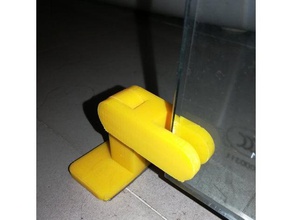 print place door-stop glass door household 3d print model - Mito3D