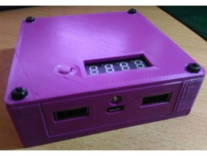 power bank 2x18650 electronics 3d print model - Mito3D