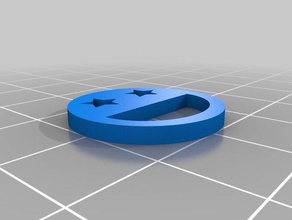 emojis 2d Kunst 3d print model - Mito3D