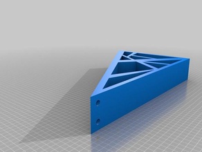 shelf bracket 3d printing 3d print model - Mito3D