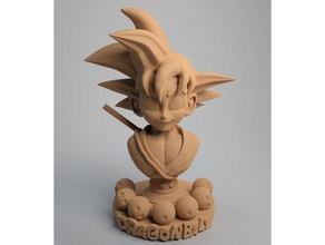 goku sculptures bust dragon ball figures figurine figurines