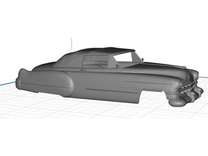 cadillac deville 1948 corps de la voiture passe-temps miniz muscle rc le système scalextric sport modèle à l'échelle slot car collection 3d print model - Mito3D
