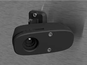 logitech c270 simple montaje de la cámara fusion 360 cardán 3d print model - Mito3D