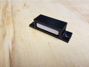 vivint doorwindow sensor-magnet-Halterung Haushalt Sicherheit zu Hause sensor mount 3d print model - Mito3D