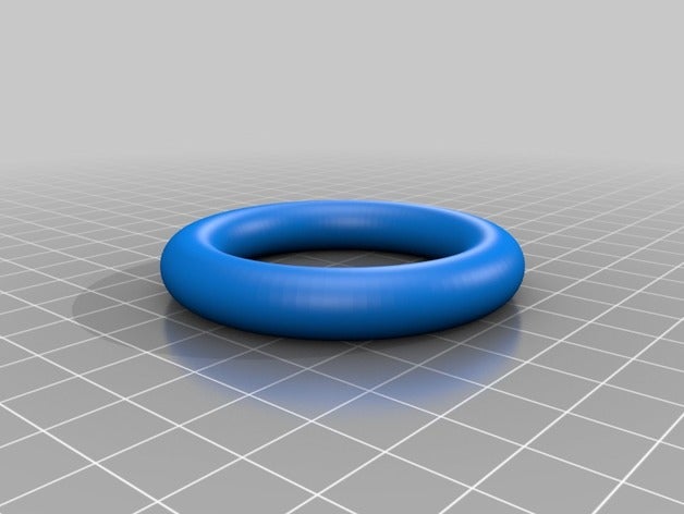 mon paramétrique personnalisé o-ring tore bricolage 3D print model - Mito3D