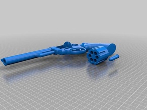 dirty harry magnum 44 3 d stampa 3d print model - Mito3D