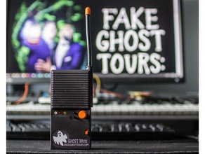fake walkie-talkie ghost tours electronics 80s arduino case audio diy ghostbusters ghosts gps 3d print model - Mito3D