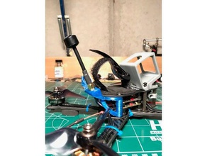 gapit marco de montaje sma rc vehículos la antena drone carreras el fpv racer 3d print model - Mito3D