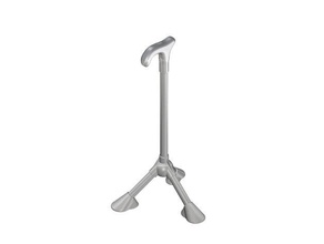baston tripode cane walking stick hand tools 3d print model - Mito3D