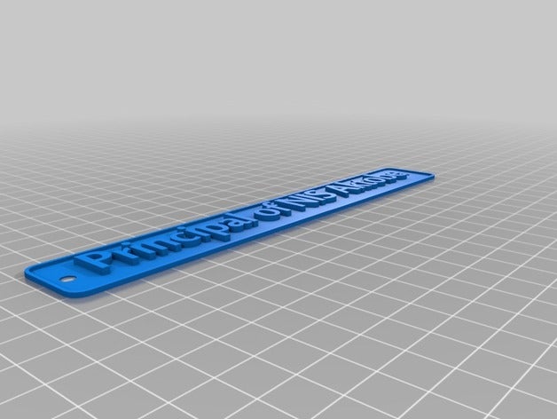 texto principal sinais logotipos personalizado 3D print model - Mito3D