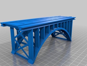 railbridge-remix Gebäude Strukturen 3d print model - Mito3D