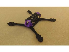 lxc race frame htx5 community edition rc vehicles drone racing fpv racer frames 3d print model - Mito3D