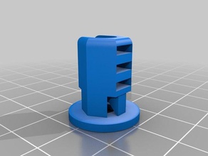nut toyota auris underbody automotive 3d print model - Mito3D