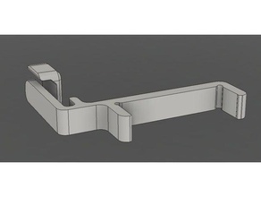 jgaurora a5 motor-Kabel-Halter remix 3d Drucker Teile 3d print model - Mito3D