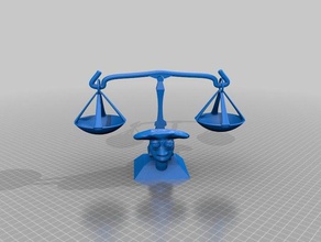 navigator hatte balance Skulpturen 3d print model - Mito3D