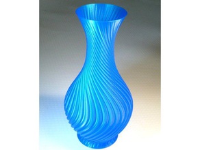 il vaso arredamento a spirale twisted twisty 3d print model - Mito3D