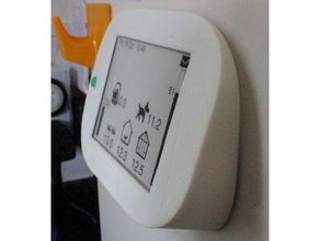 e-ink pantalla de montaje electrónica 3d print model - Mito3D