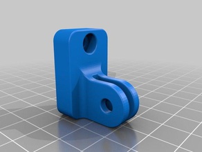 cree xm-12 farol de led gopro montagem 3d impressão 3d print model - Mito3D
