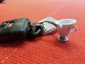 chip keychain keychains 3d print model - Mito3D