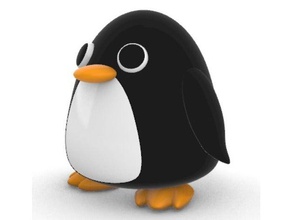pingouin de la figurine animaux décoration jouet 3d print model - Mito3D