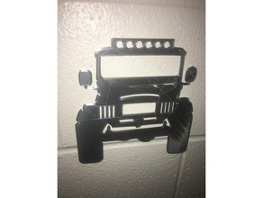 jeep logo işareti işaretler logoları araba dekorasyon 3d print model - Mito3D