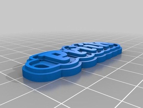 priih keychains customized 3d print model - Mito3D