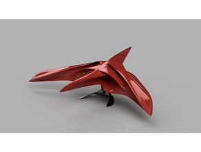 space glider stand vehicles 3d print model - Mito3D