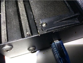 elektronisches Lüfter-Gehäuse tapa ventilador electronica a10m 3d Drucker Zubehör 3d print model - Mito3D