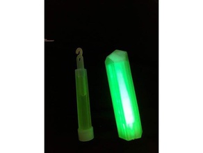 glow stick kryptonite crystal costume glowstick 3d print model - Mito3D