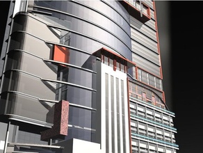 torre al zahrany skich edifícios estruturas de arquitetura arte 3d print model - Mito3D