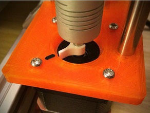 simple anet a8 stepper alignment indicator 3d printer parts tool axis 3d print model - Mito3D