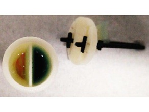 cap-Elektrolyse lernen Chemie die Elektrochemie - Elektrode Elektroden Elektrolyse-Zelle Wissenschaft 3d print model - Mito3D
