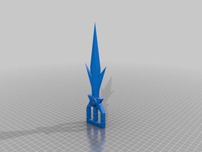 la fisura de cuchilla props 3d print model - Mito3D